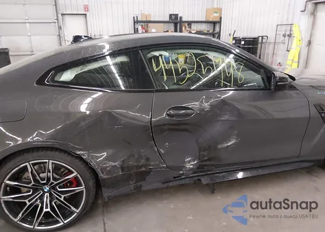 2022 BMW M4 Competition xDrive z USA, uszkodzony, nr VIN WBS43AZ09NCH83354